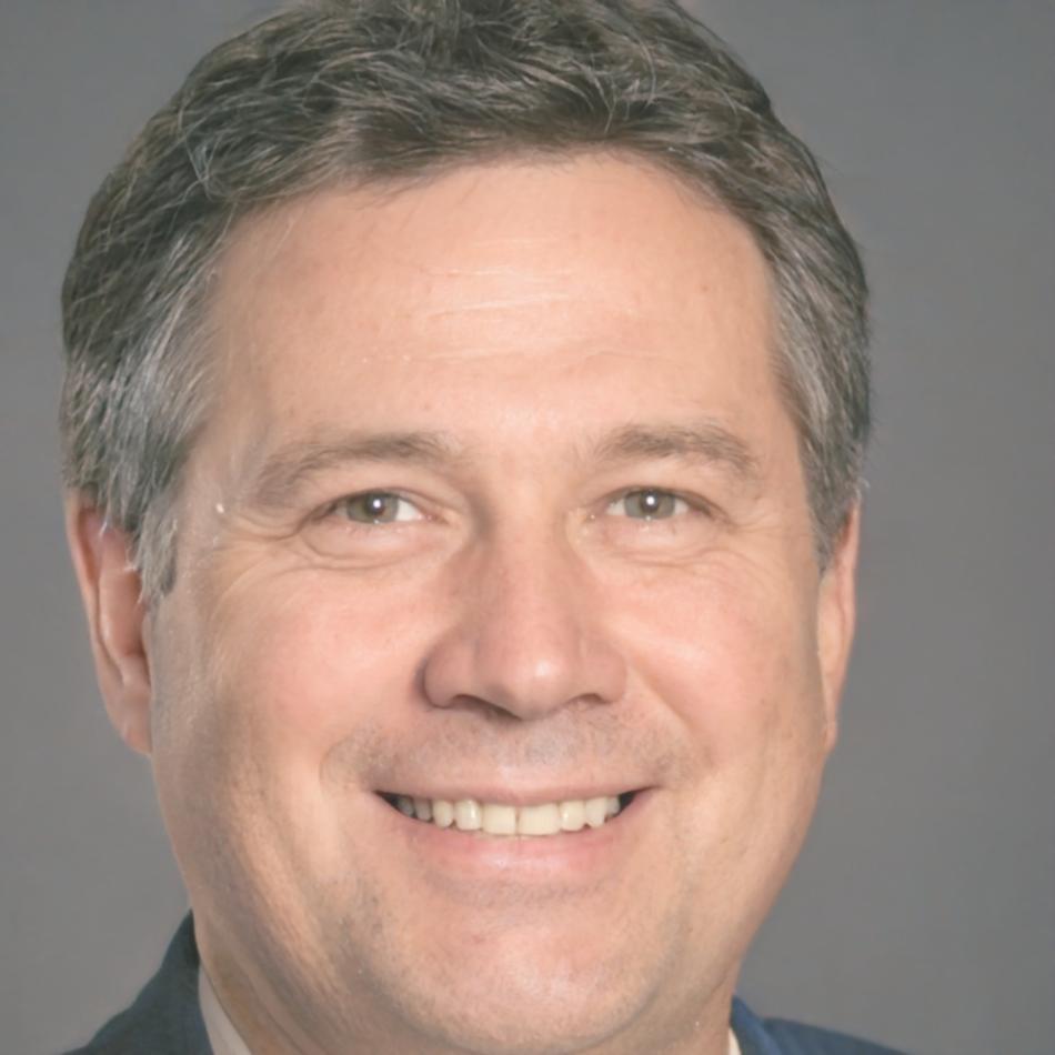 Professional headshot of Aldric client