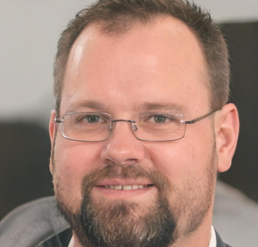 Professional business owner in modern office setting