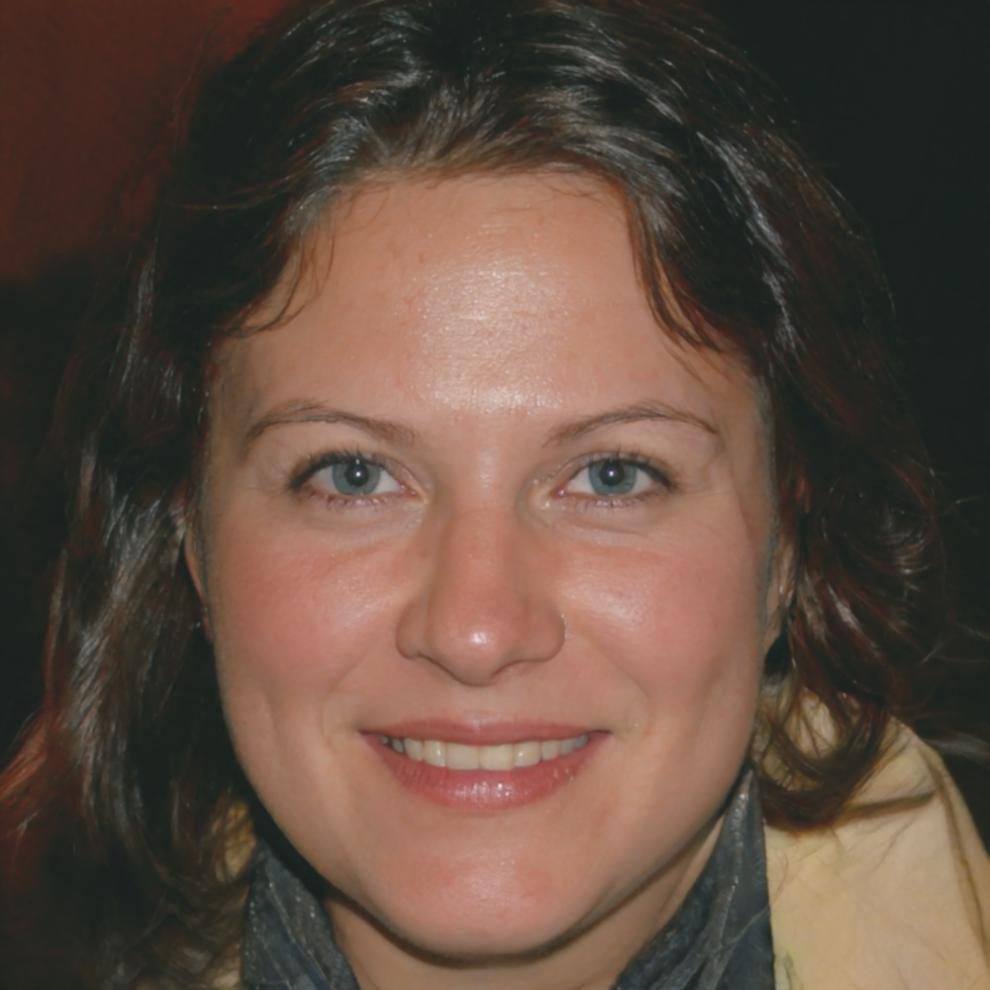 Portrait of Sarah Chen, Program Director and Financial Systems Expert